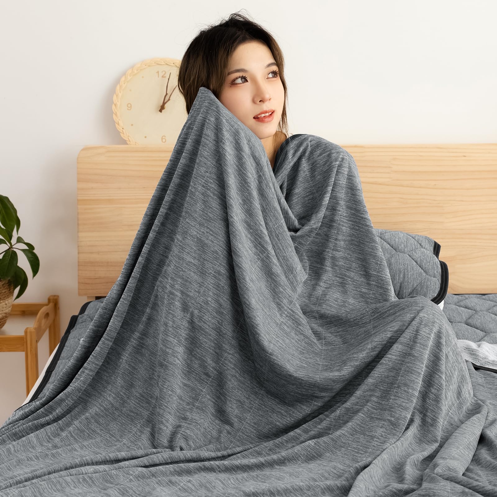 Sun Deco タオルケット シングル 夏用 ブランケット 綿100％ 毛布…