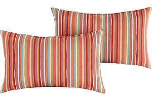 Chic Watermelon Outdoor Pillows for a Vibrant Patio Paradise