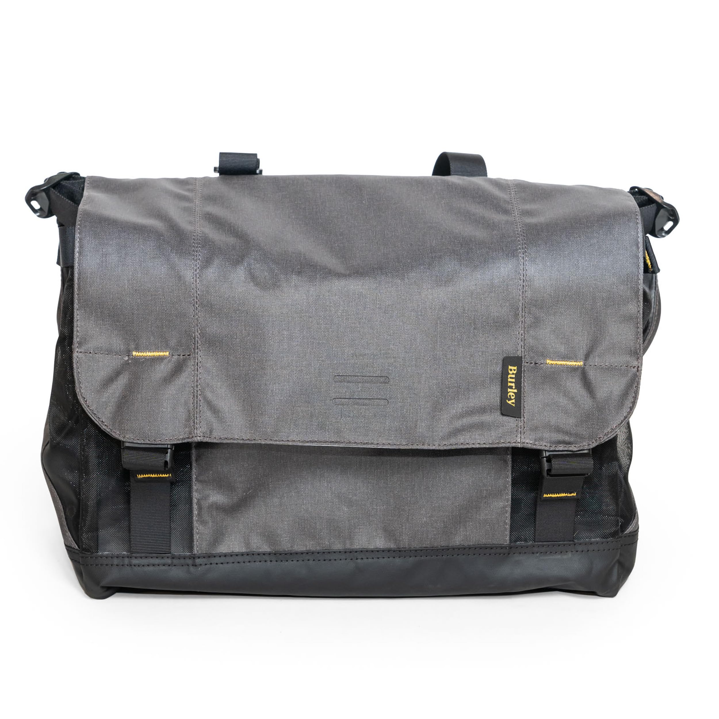 Burley Travoy Upper Market Bag, Heathered Charcoal