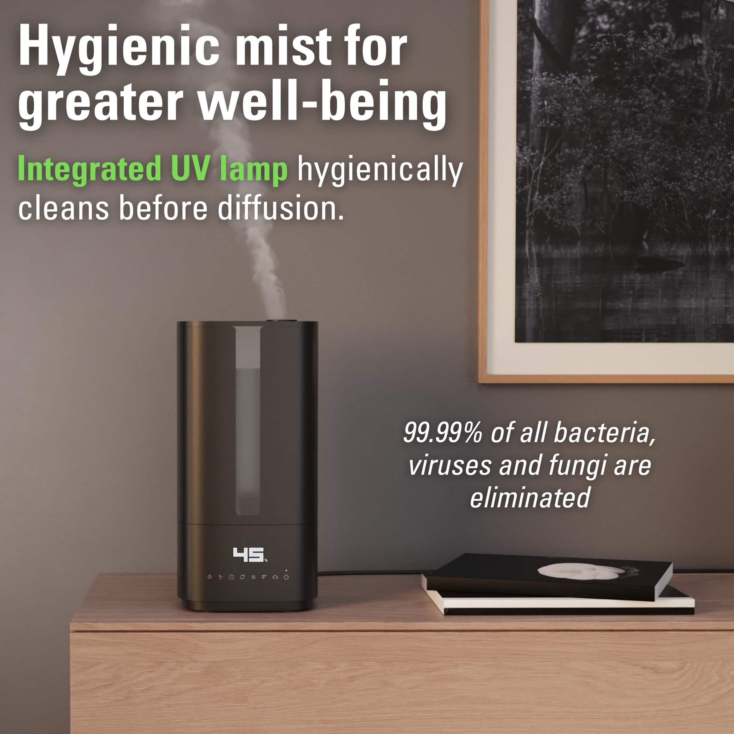 Stadler Form Oliver Humidifier, Rooms up to 60 m², Quiet, Small