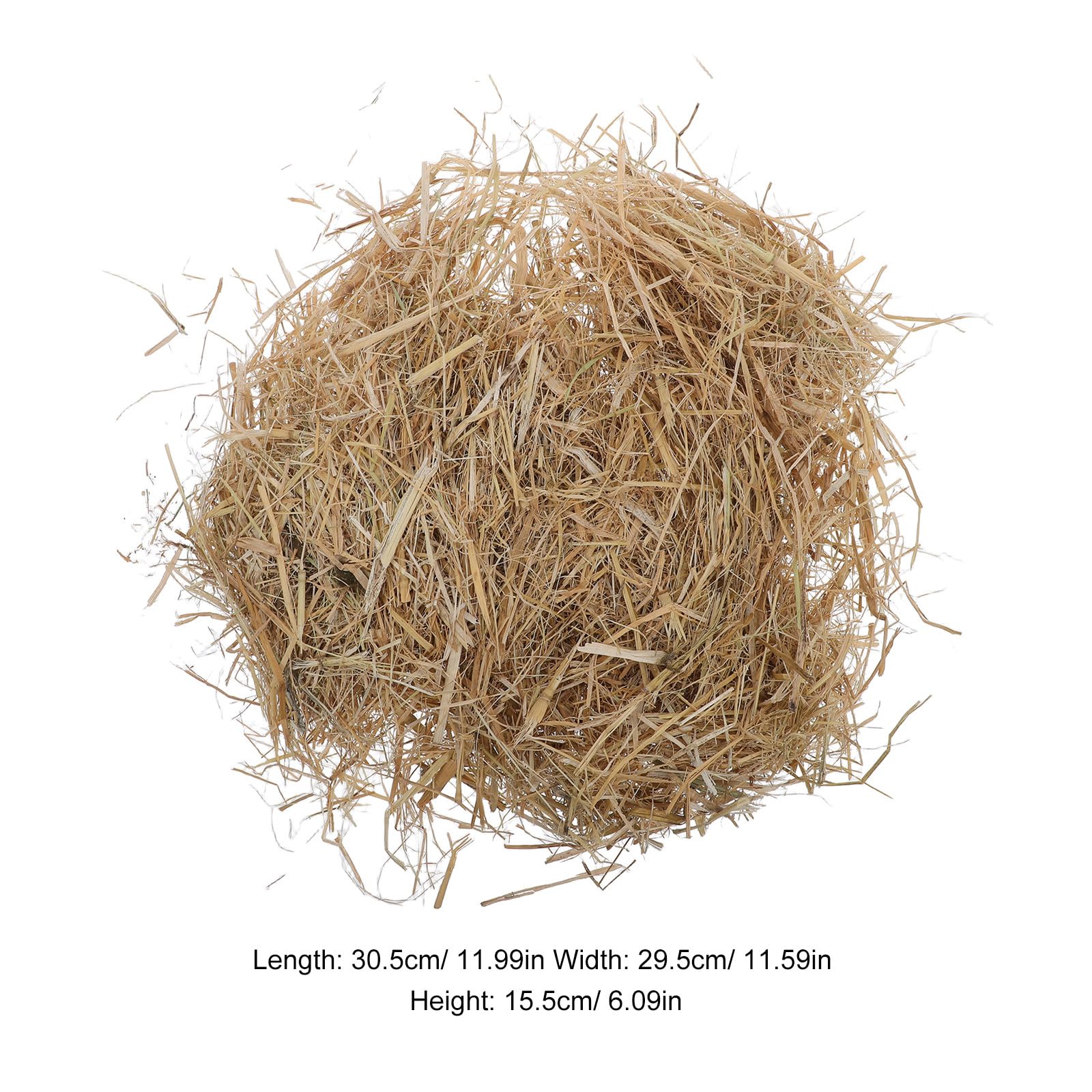 Levemolo Naturliche Weizenstroh Tierstreu für Kleintiere 1 Lb 500 G