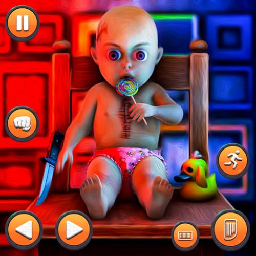 Scary Baby Horror Yellow House Game: Creepy Baby Escape 3D Simulator Game