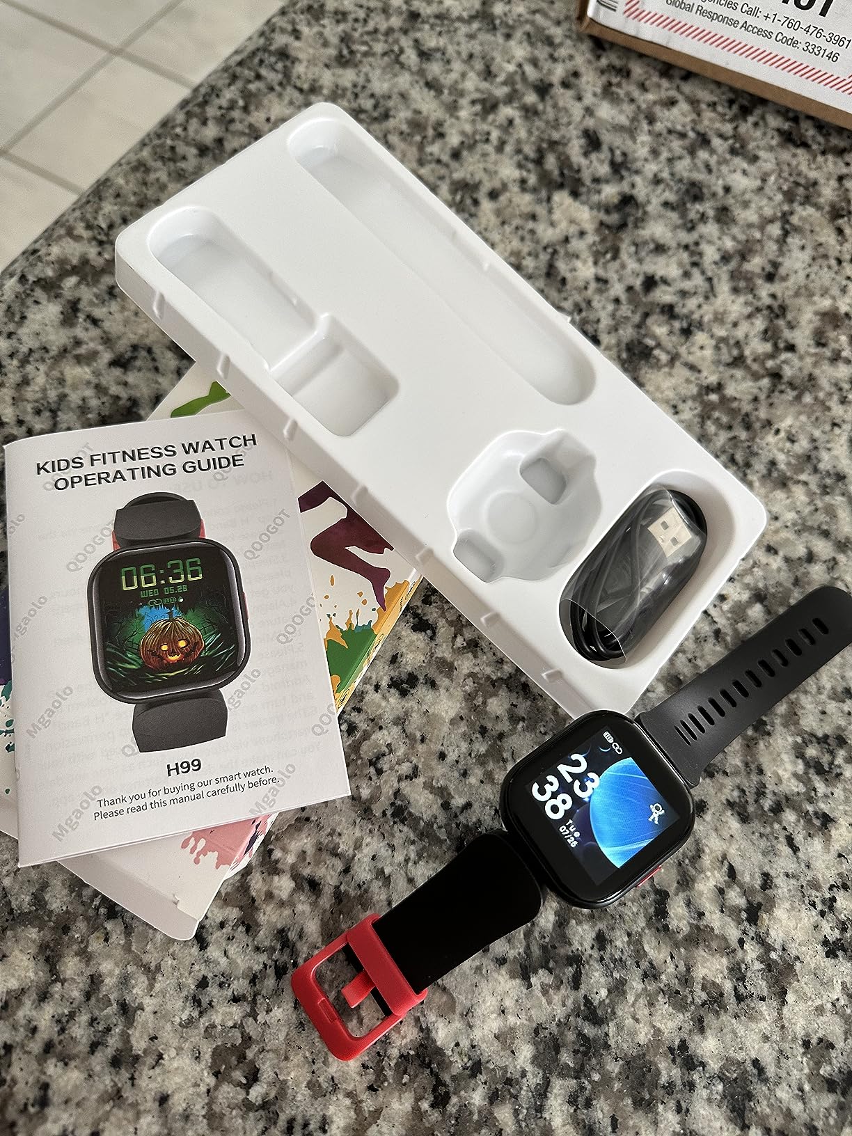 Mgaolo Kids Smart Watch for Boys Girls,Fitness Tracker with Heart Rate