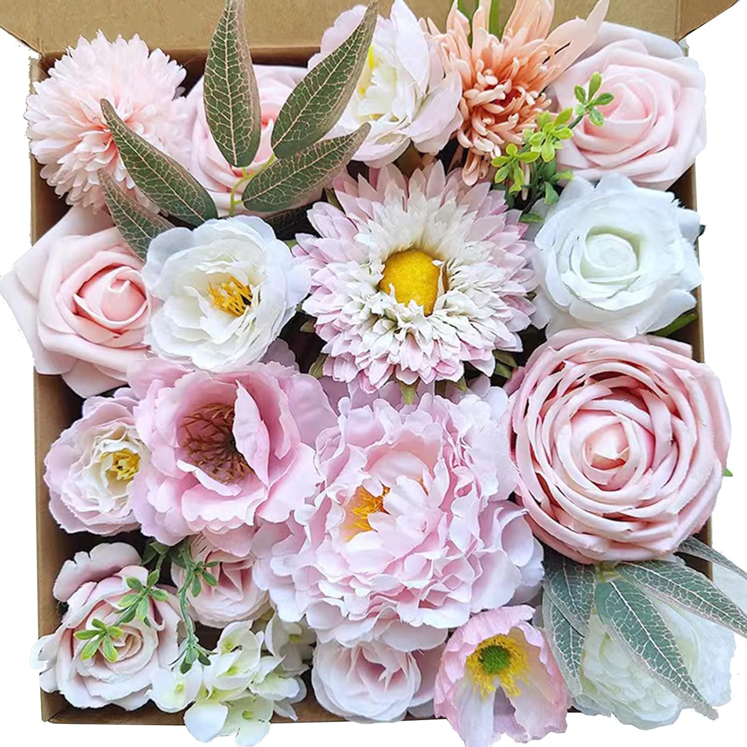 YEHOVRIA Artificial Flowers for Wedding Cake Addition Decorations, Real