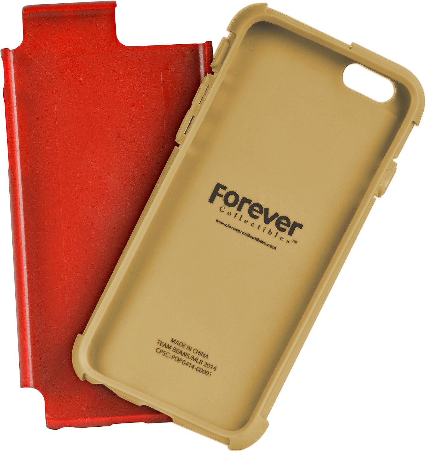 FOCO Forever Collectibles Official Licensed NFL Dual Hybrid 4.7" iPhone 6 Rugged Case - Retail Packaging - San Francisco 49ers image 2