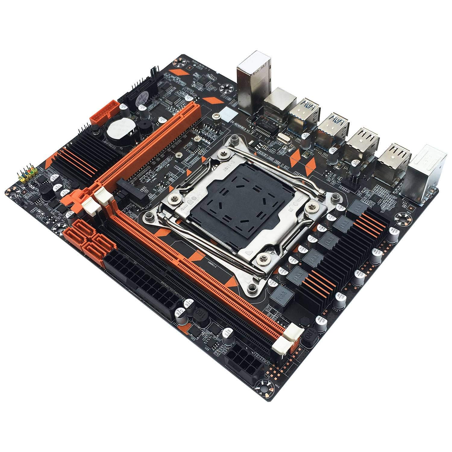 YHJIC X99 LGA2011-V3Pin DDR3 Dual Channel Desktop Computer Mainboard Motherboard for E5-2649/2678/26