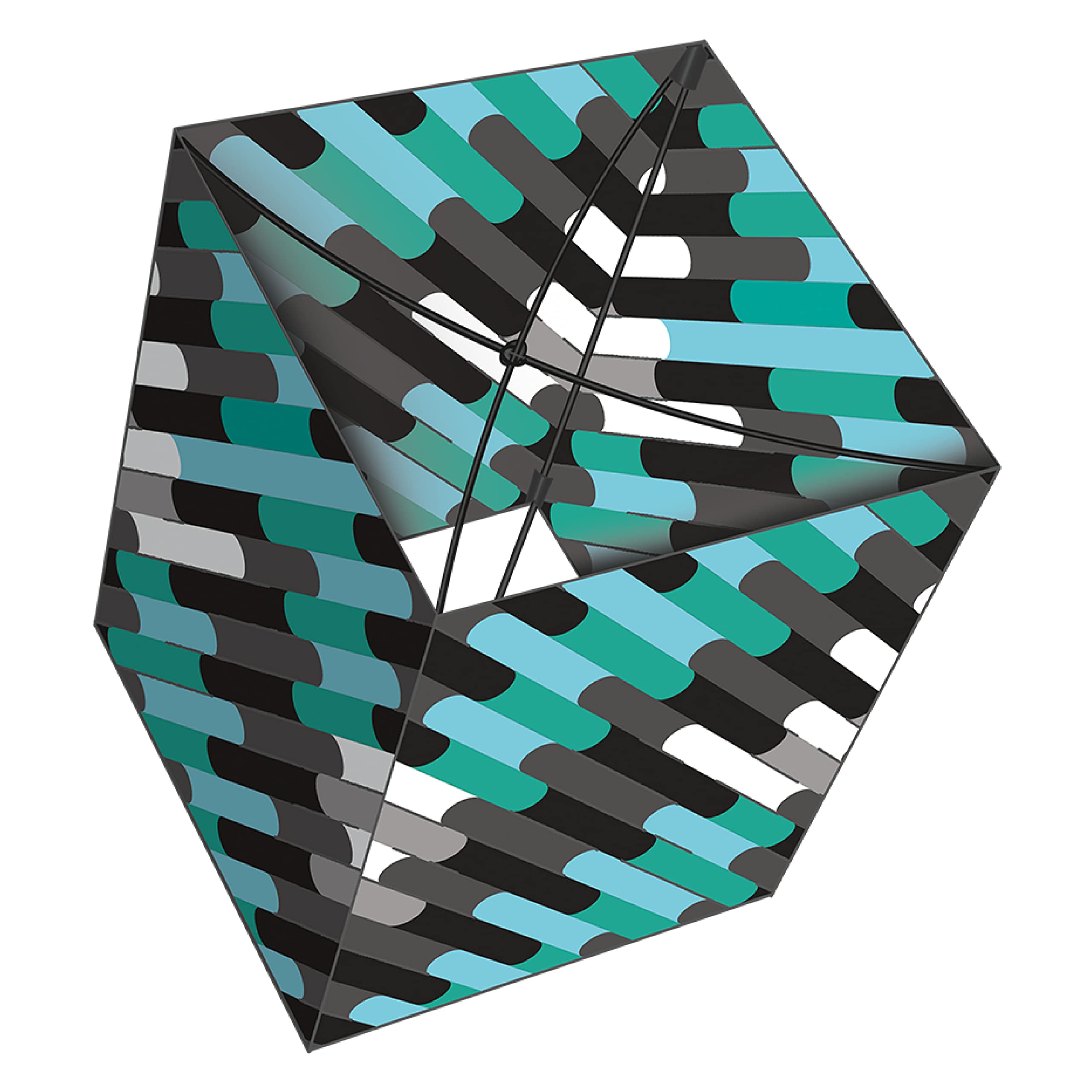 Amazon.co.jp: X Kites Acro-Box® ピクセルナイロン 3Dボックス 