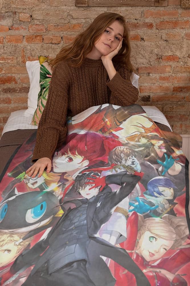 Amazon.com: Persona 5 Royal Throw Blanket - P5 Video Game