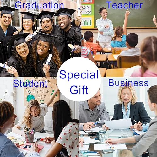 Miniatura 6 de Bolígrafos personalizados con nombre, paquete de 30 bolígrafos personalizados a granel, bolígrafo de tinta negra grabada con punta de lápiz óptico