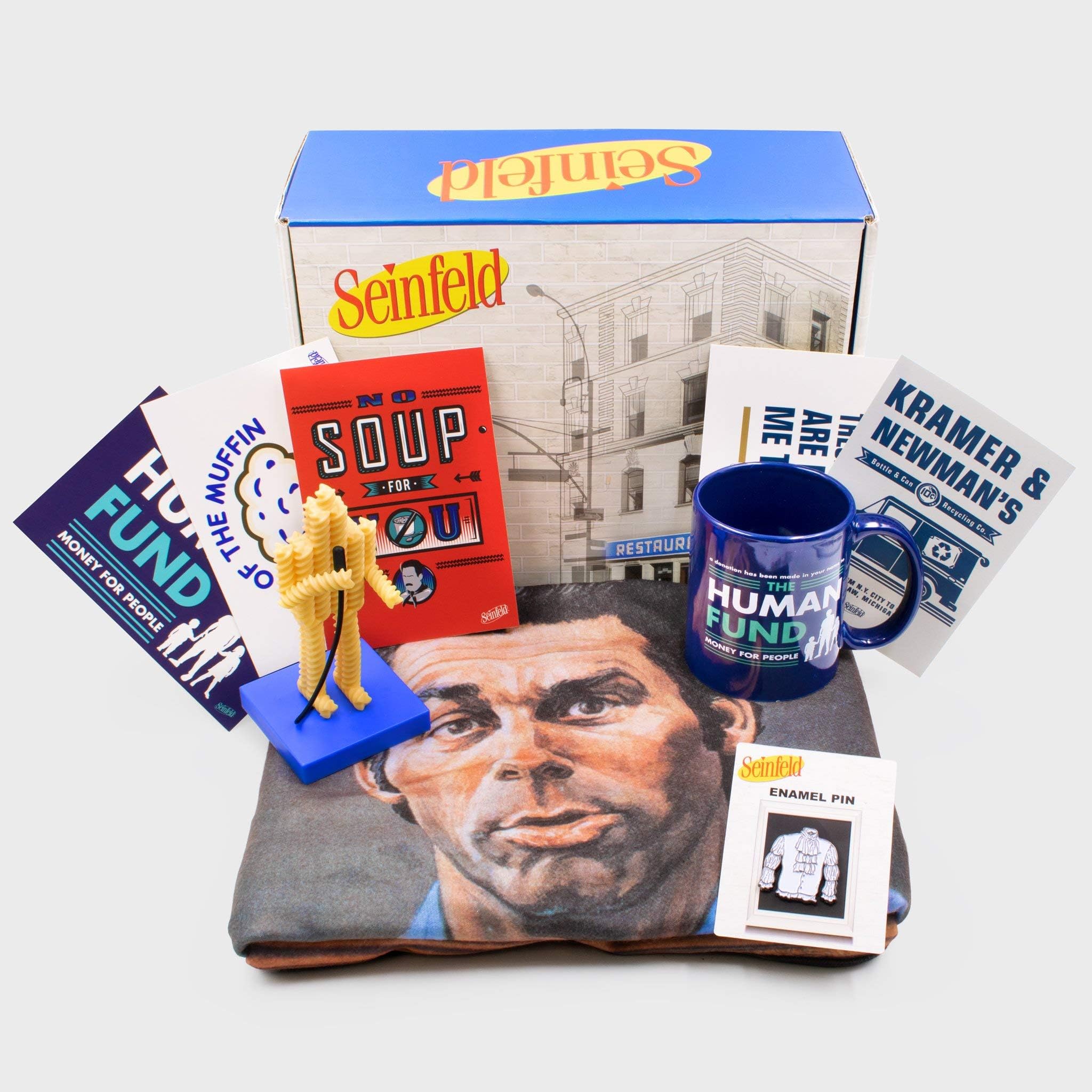 Culturefly Seinfeld Collector's Box - Filled with Seinfeld Merchandise - Gift Box - Officially Licensed