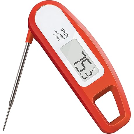 ThermoWorks ThermoPop Instant Read Thermometer: Ultra Fast for Grilling and Cooking