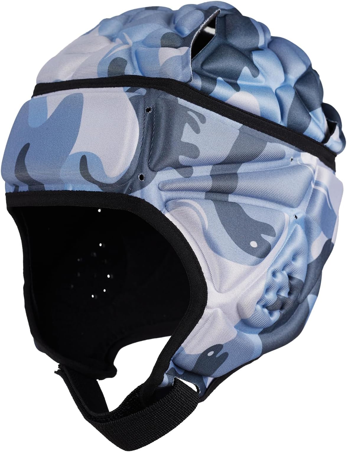 Rugby Headguards, Soft Football Helmet, Youth 7v7 Rugby Helmet Soft Padded Headgear Rugby Helmet Headguard Autism Special Needs Head Protection for Adults Kids