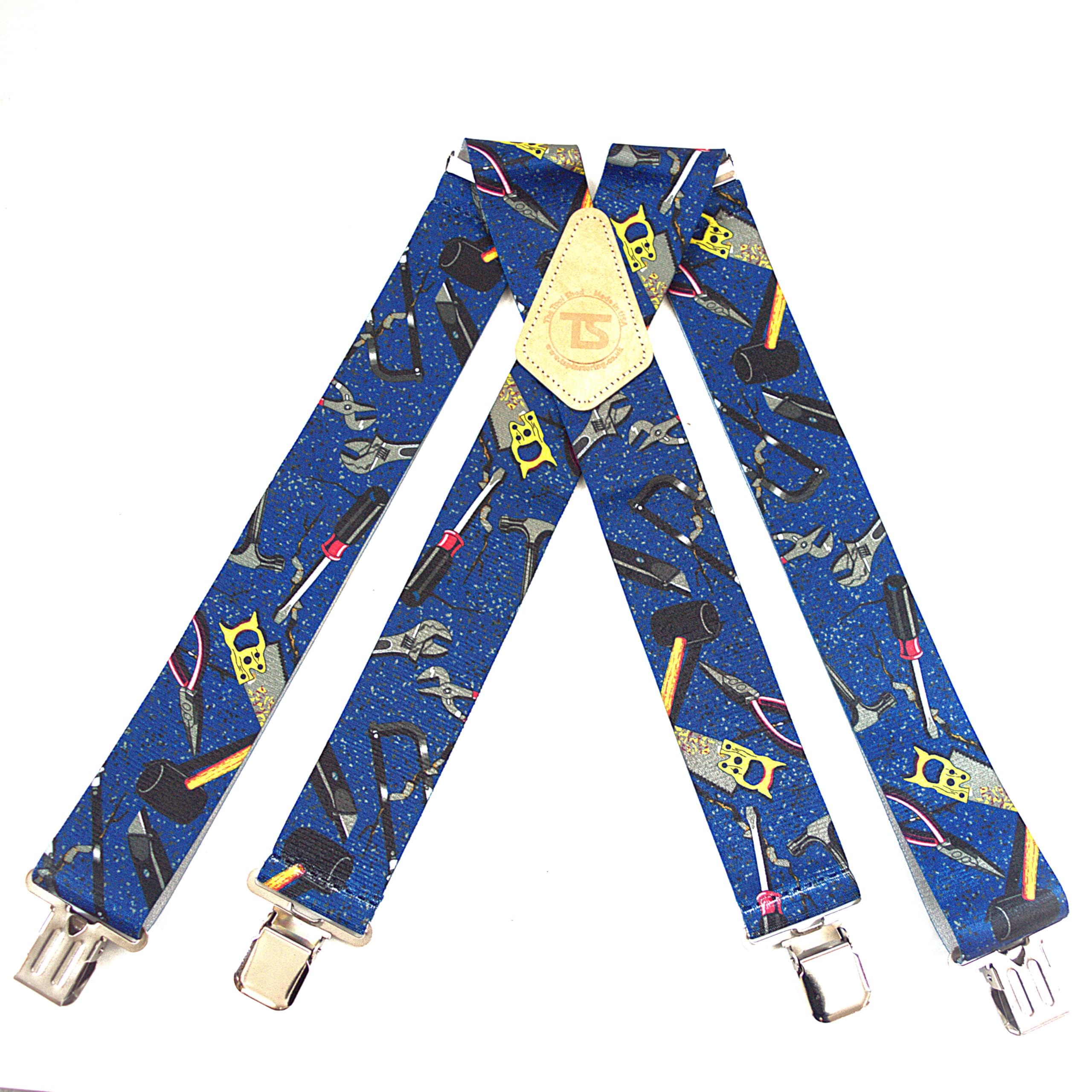 MENS BRACES BLUE HAND TOOLS BRIMARC H/DUTY 2" 50mm WIDE FROM M.K.TOOLS