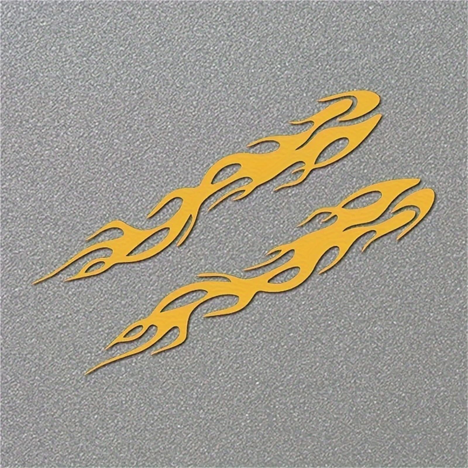 HAfgDJ Flame Decals, Stickers for Cars, Motorcycles,Automotive Exterior Decoration