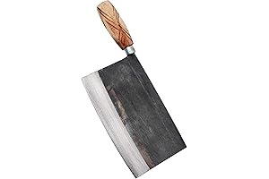 KITORY 8.66" Chinese Style Forged Steel Cleaver