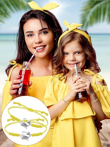 Vista 42 de Rtteri 20 pulseras de animadora para niñas, pulseras ajustables para animadoras, regalos para animadoras, accesorios de joyería a granel Naranja