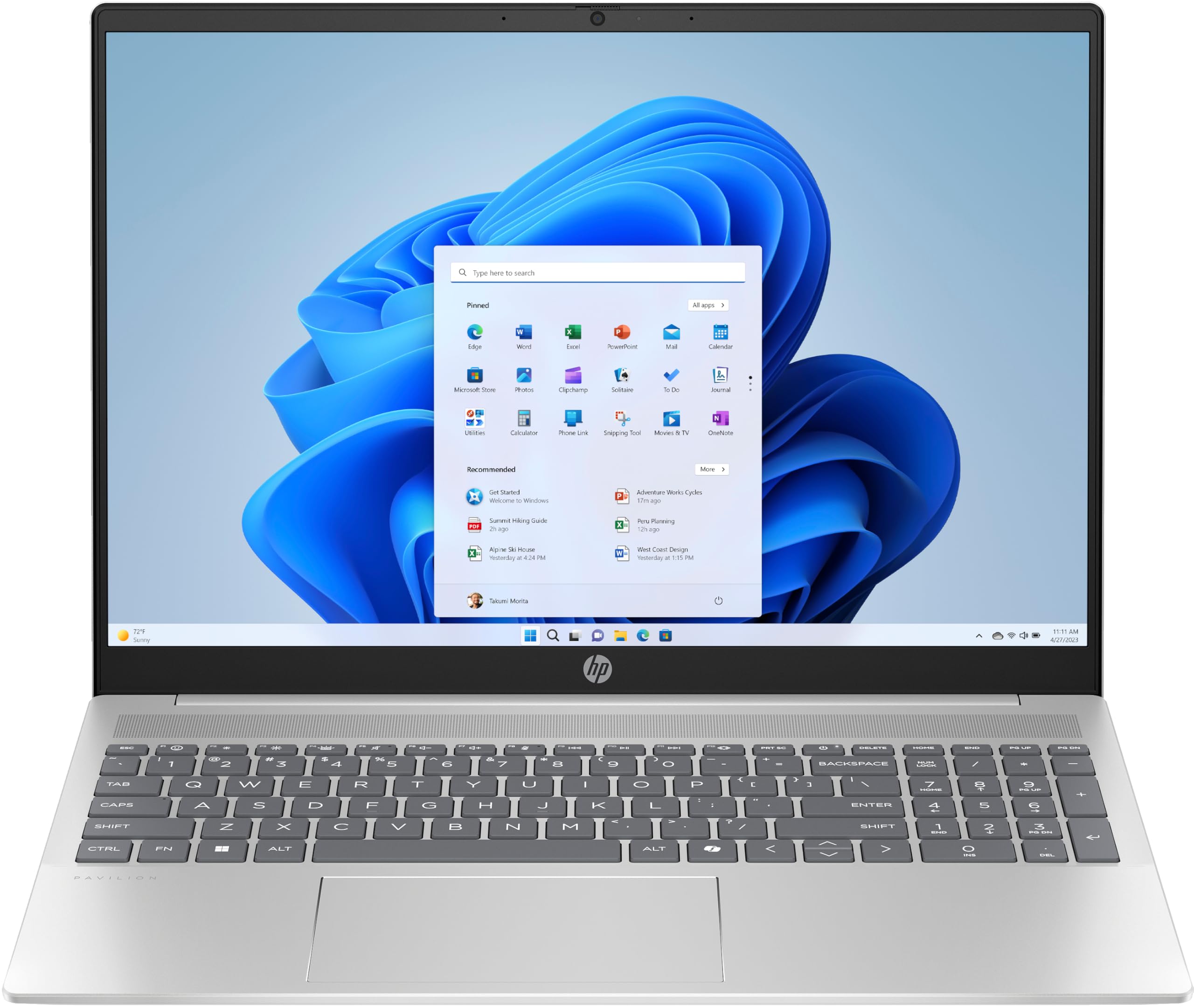 HP Pavilion WUXGA IPS Plata Core Ultra 5 125U 16GB/512GB SSD Win11