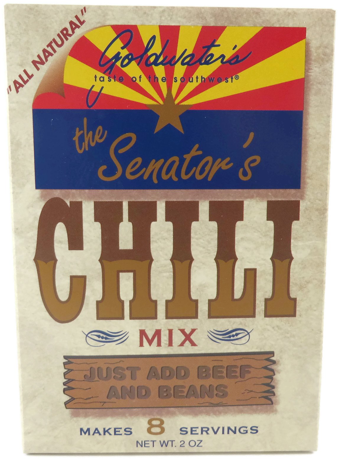 The Senator's Chili Mix By Goldwater's Foods, 2 Pack