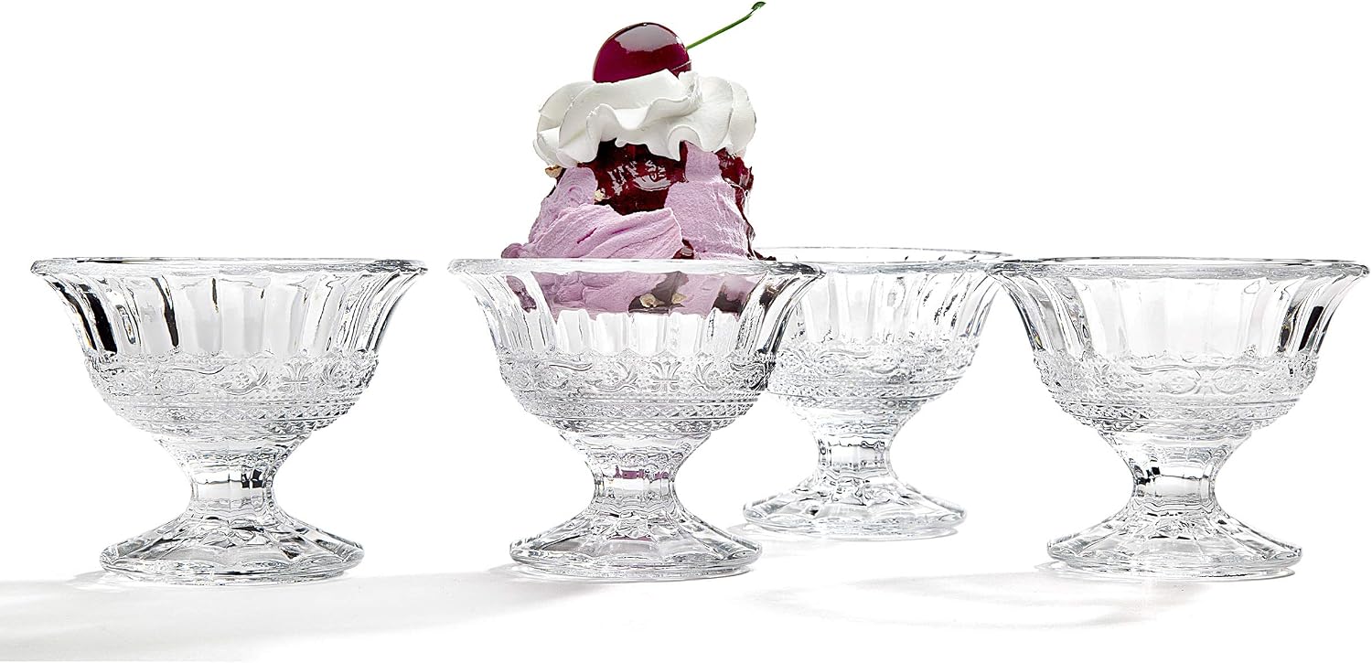 Renaissance Ice Cream Bowls, Set of 4