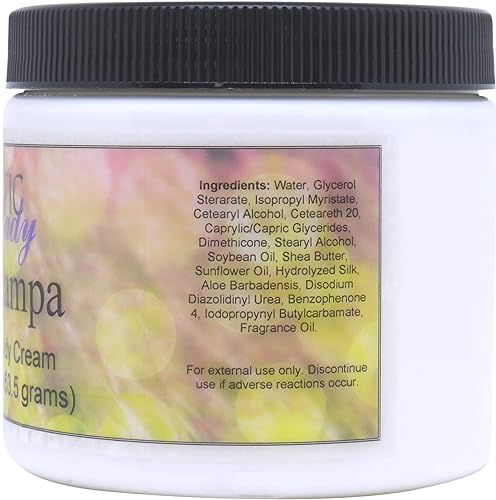 Miniatura 6 de Eclectic Lady Nag Champa - Crema de satén y seda, crema corporal, loción corporal, 2 onzas, manteca de karité, aloe, aminoácidos de seda, vitamina