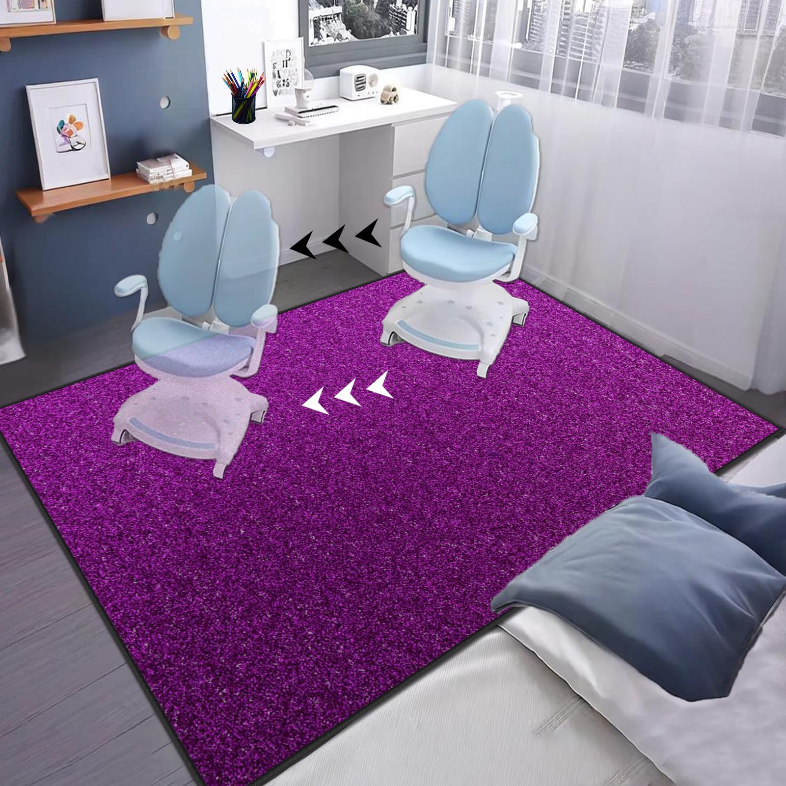 Protector Suelo Silla Ruedas Antideslizante 200 x 280 cm