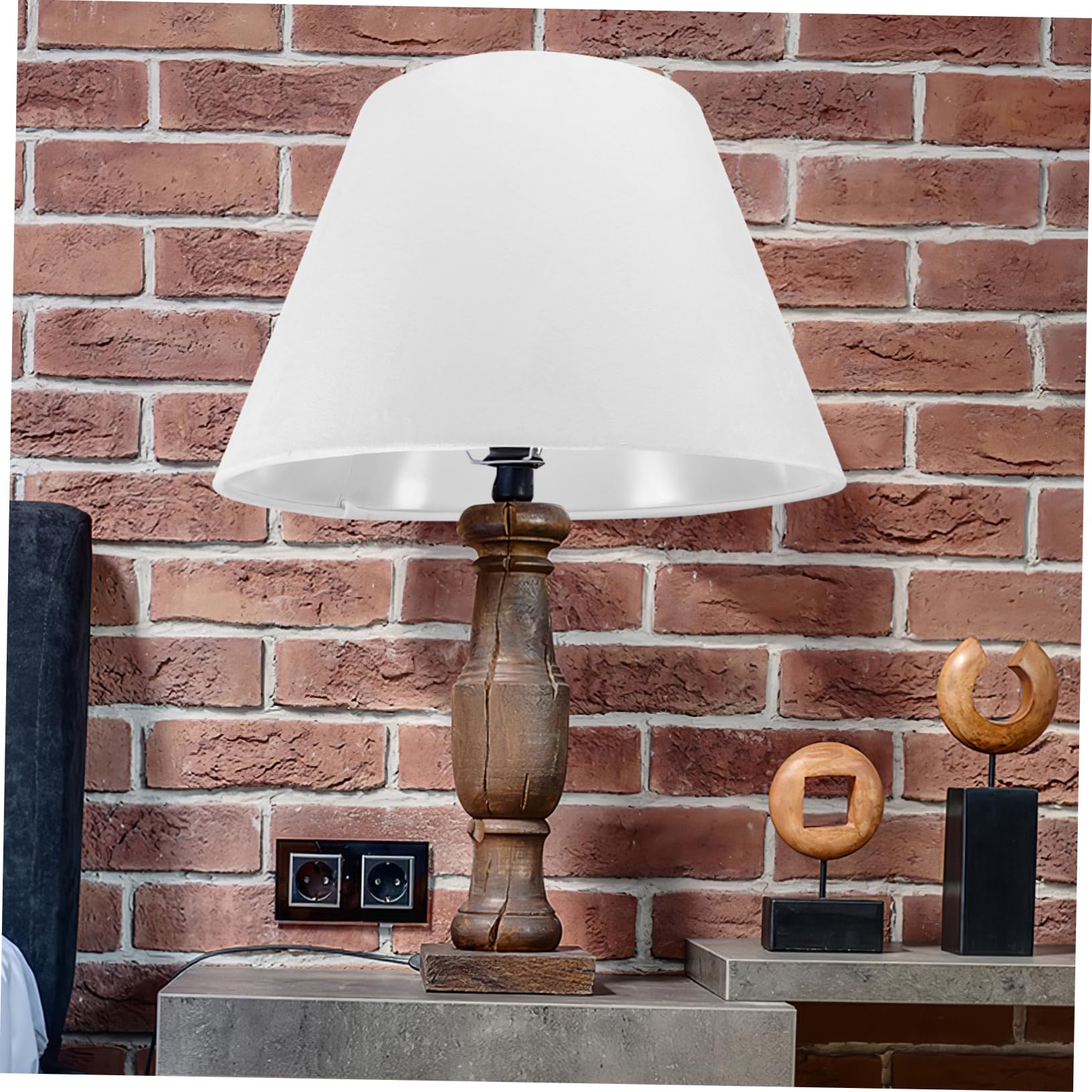 Pantalla De Lámpara De Estilo Europeo Fácil De Instalar Para Decoración De Hogar y Habitaciones