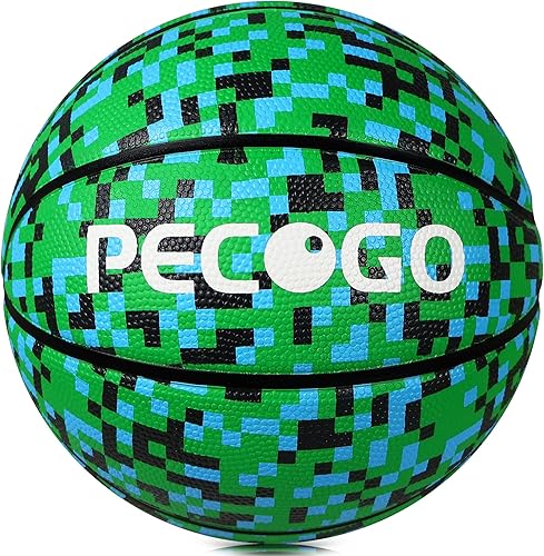 Pelota de baloncesto oficial de goma para interiores y exteriores, tamaño 34567 para niños, jóvenes, adolescentes, niños y niñas, ideas de regalo