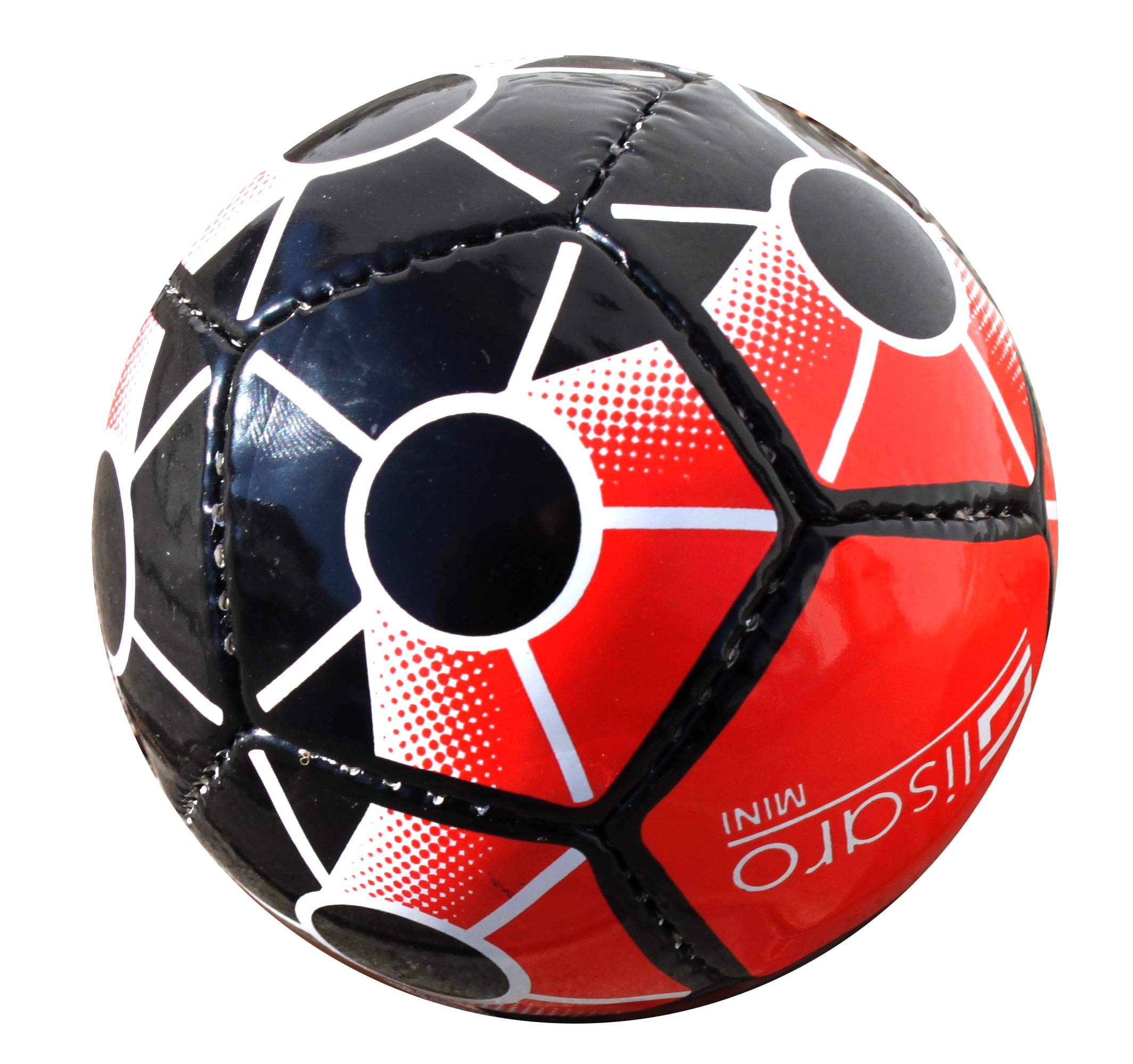 Lisaro Mini-Ball, Fan_Ball, Minifußball, Werbeball versch. Designs/Mini-Ball/Ballpaket 20 Minifussbälle 12 Teilig und Umfang Ca.36cm, Mini Ball neon Footballs - Minifußball-mini Football
