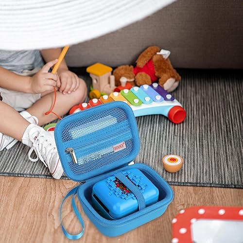 Miniatura 7 de BOVKE Estuche de transporte para Bitzee Disney/Bitzee Magicals/Bitzee Juguete interactivo digital para mascotas y funda, soporte de viaje para Azul