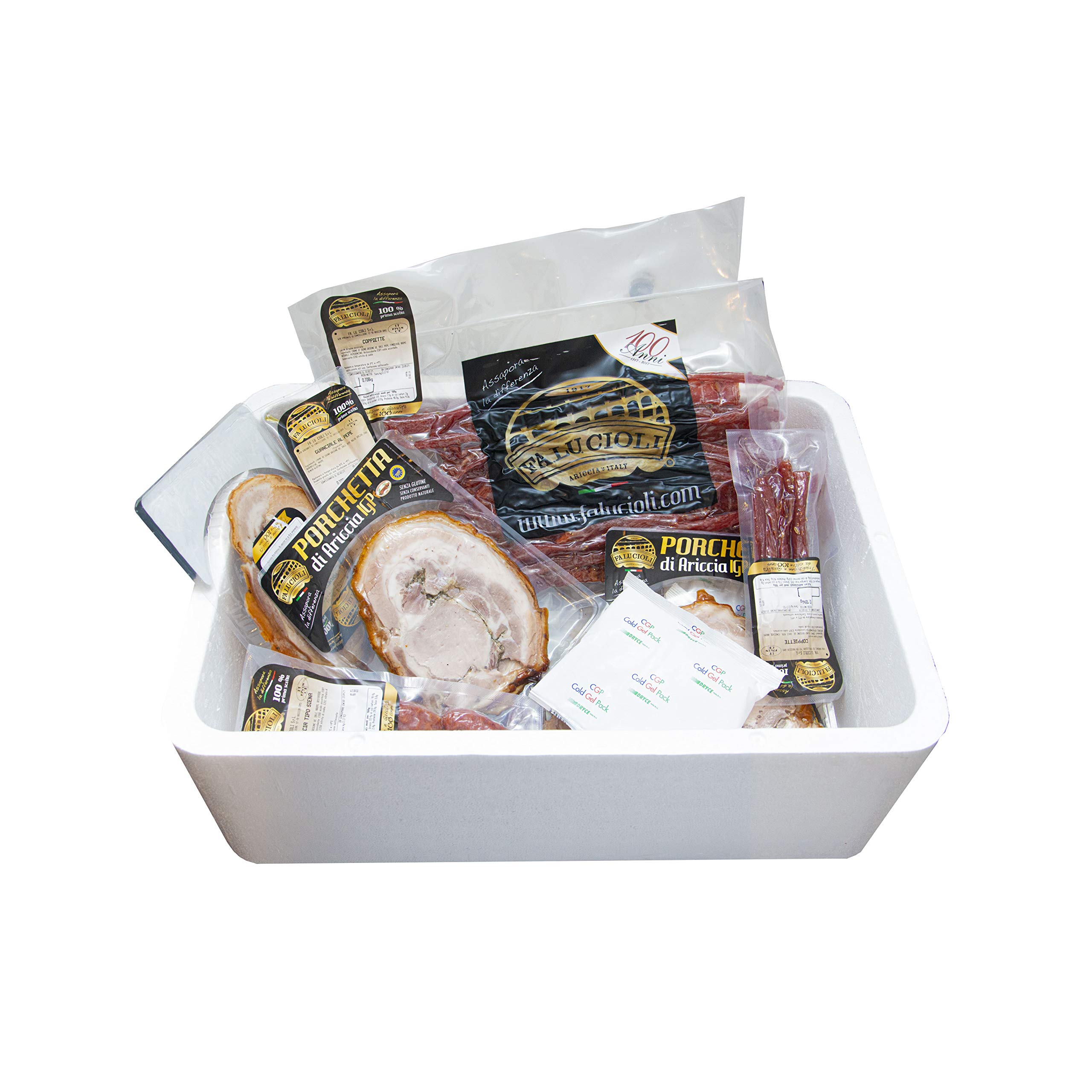 Fa.Lu.Cioli 1917 - Salamini stick, Salumi Artigianali IGP sottovuoto. Carne selezionata di Alta qualità senza Conservanti, Glutine e Lattosio, ideali per aperitivi. Certificazione IFS (1 kg)