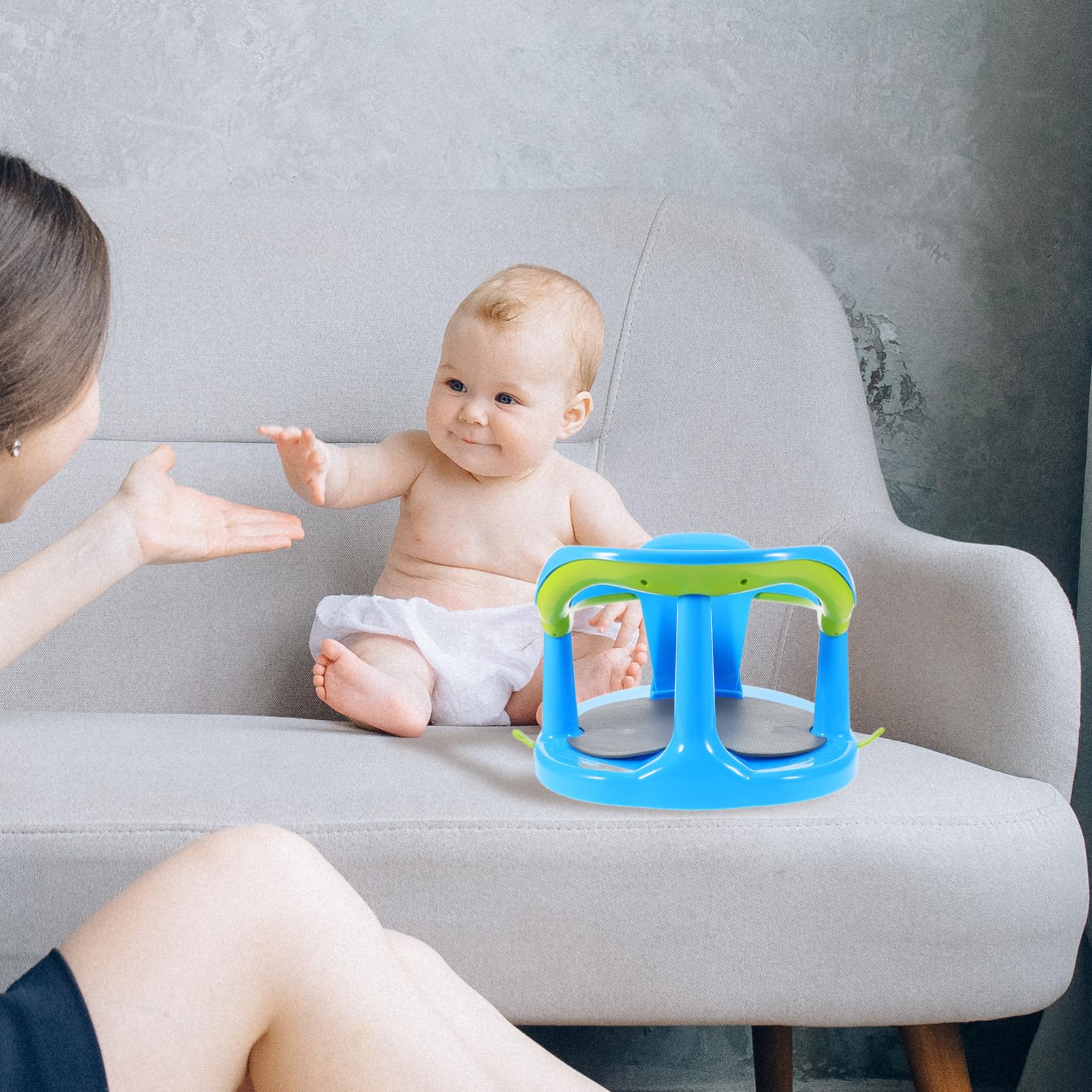 Toyvian Für Neugeborene Für Badewanne Babysitz Mit Rutschfester Unterseite Aus Babyfreundlichem Material Platzsparendes Design Für Aufbewahrung Und