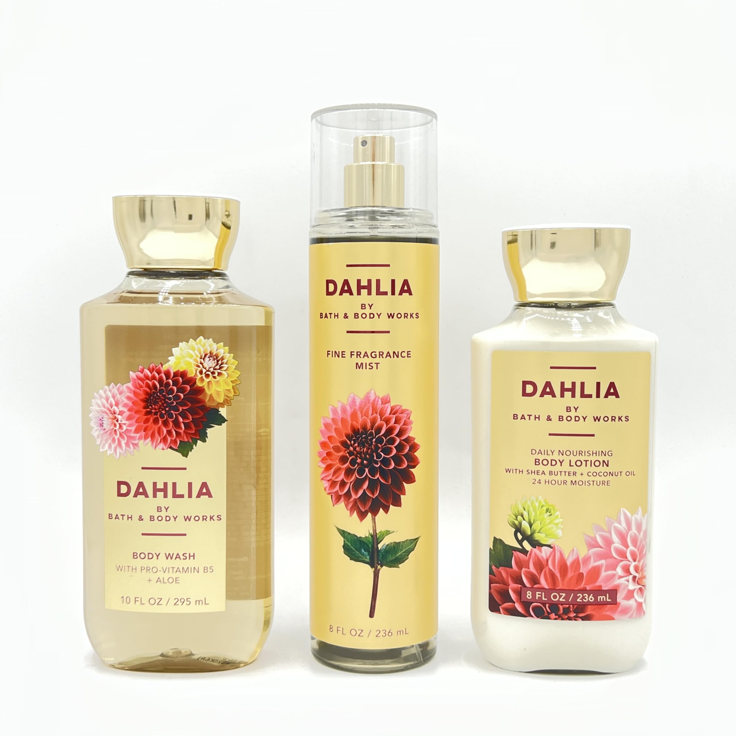 Amazon.com : Generic Bath & Body Works Dahlia 3-Piece Bundle 