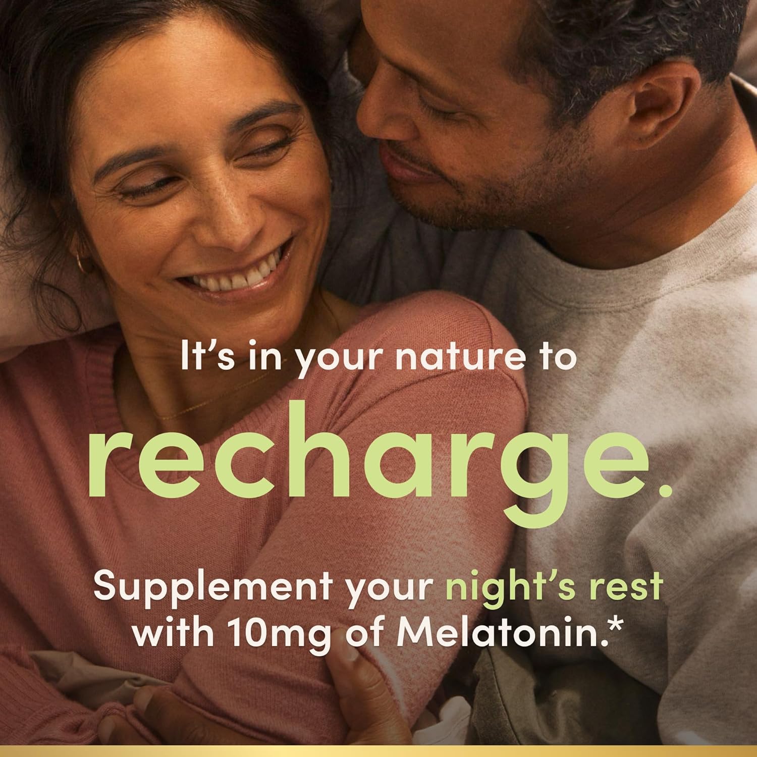 Nature’s Bounty Sleep3 Melatonin 10mg, Maximum Strength 100% Drug Free Sleep Aid, Dietary Supplement, L-Theanine & Nighttime Herbal Blend Time Release Technology, 60 Tri-Layered Tablets - Image 4