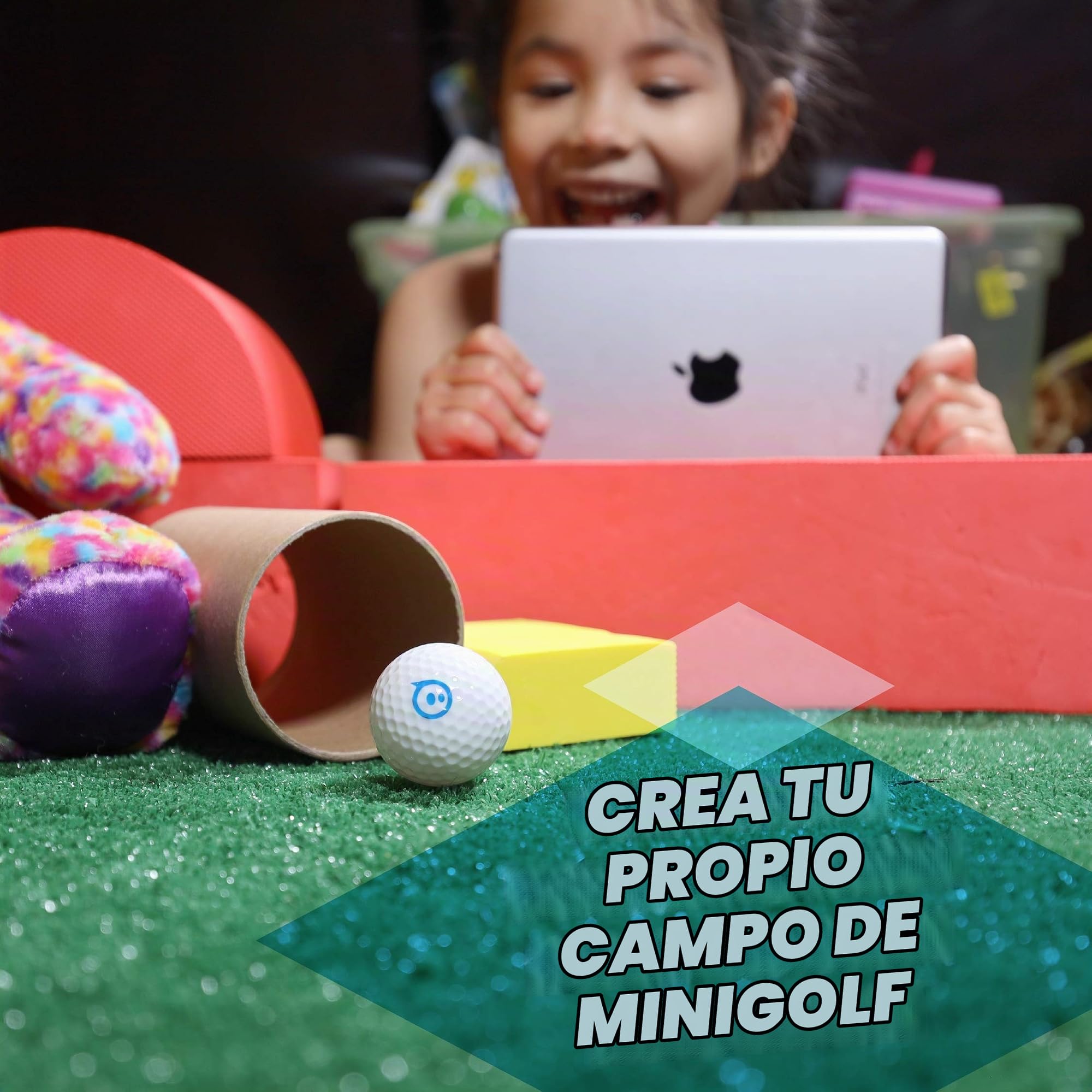 Sphero Mini Golf: Esfera robótica controlada por una aplicación Juguete para el Aprendizaje y programación en Stem, Apto para Mayores de 8 años…