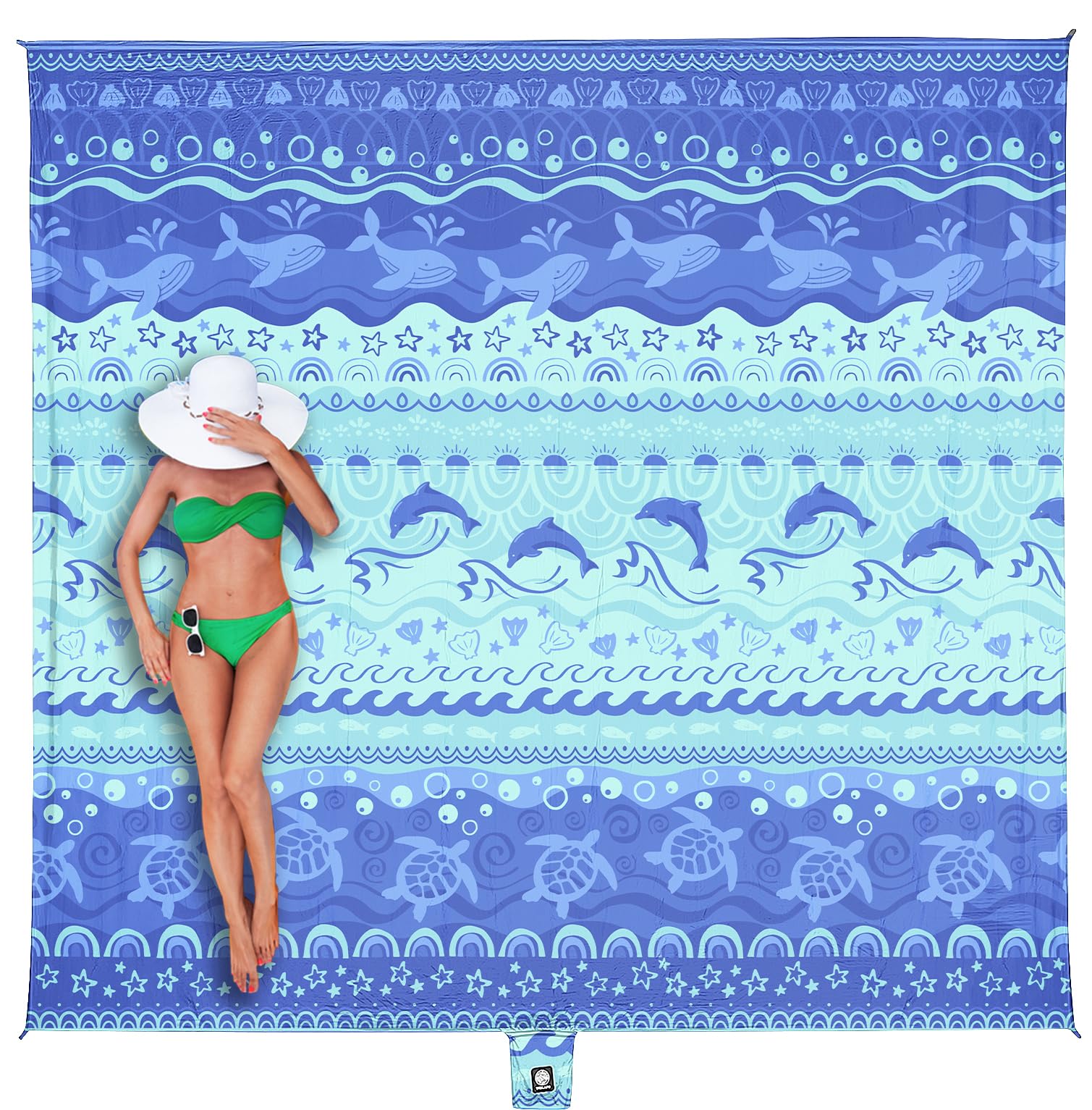 No Sand Beach Blanket - 2 Stars & Up