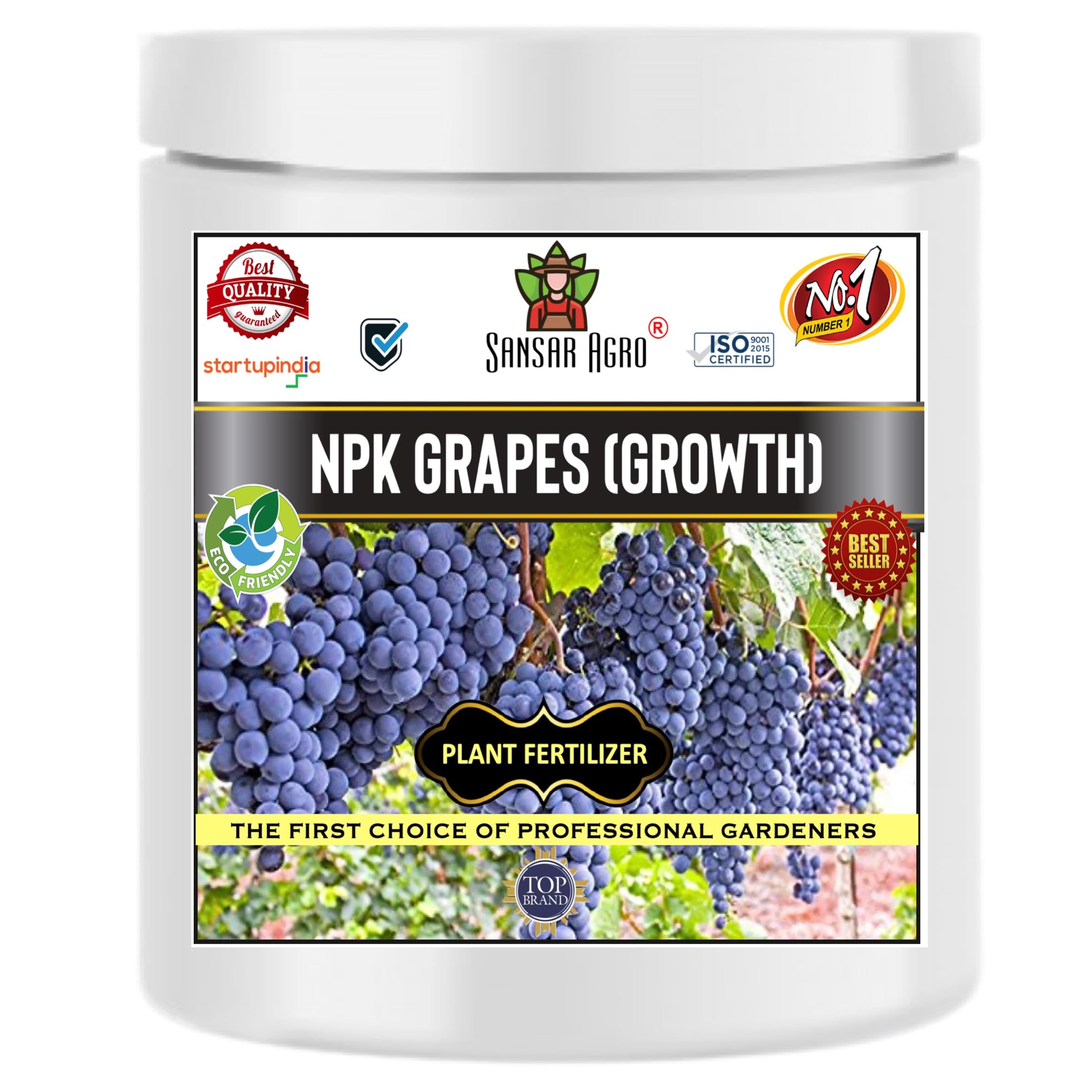 Sansar Agro® NPK for Grapes Growth (200 gm), Essential NPK Fertilizer for fast Growth and a Healthy Grapes Plant. (B0B6HW318R) Amazon Price History, Amazon Price Tracker
