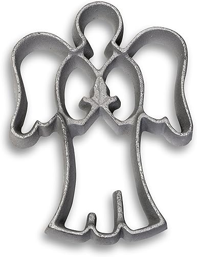 Molde escandinavo para rosetón Achappam, molde para hacer rosetas, herramienta de galletas de roseta, molde de aluminio fundido para gofres para