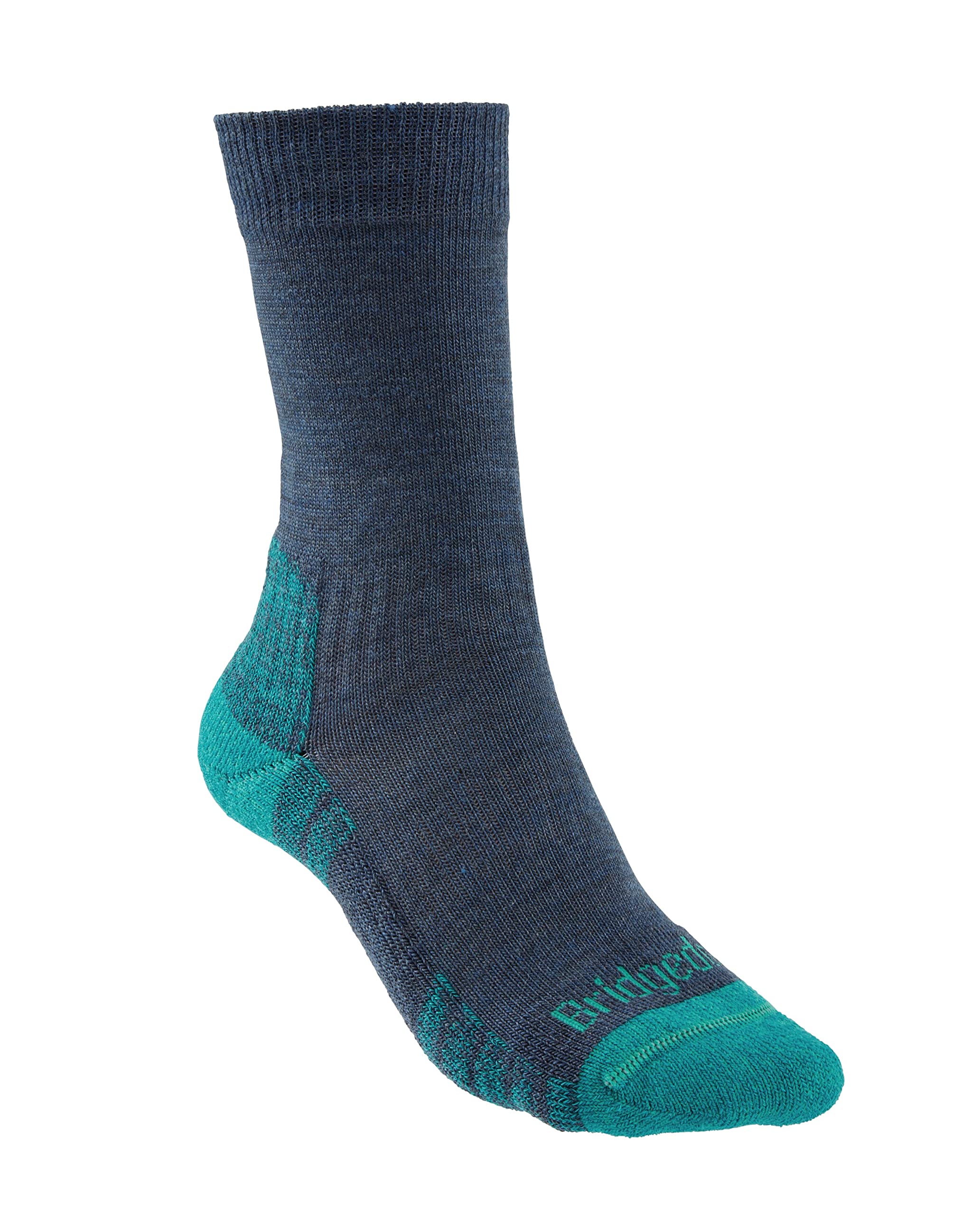 Bridgedale HIKE Lightweight Merino Performance Boot Original-Women's- Large-Denim