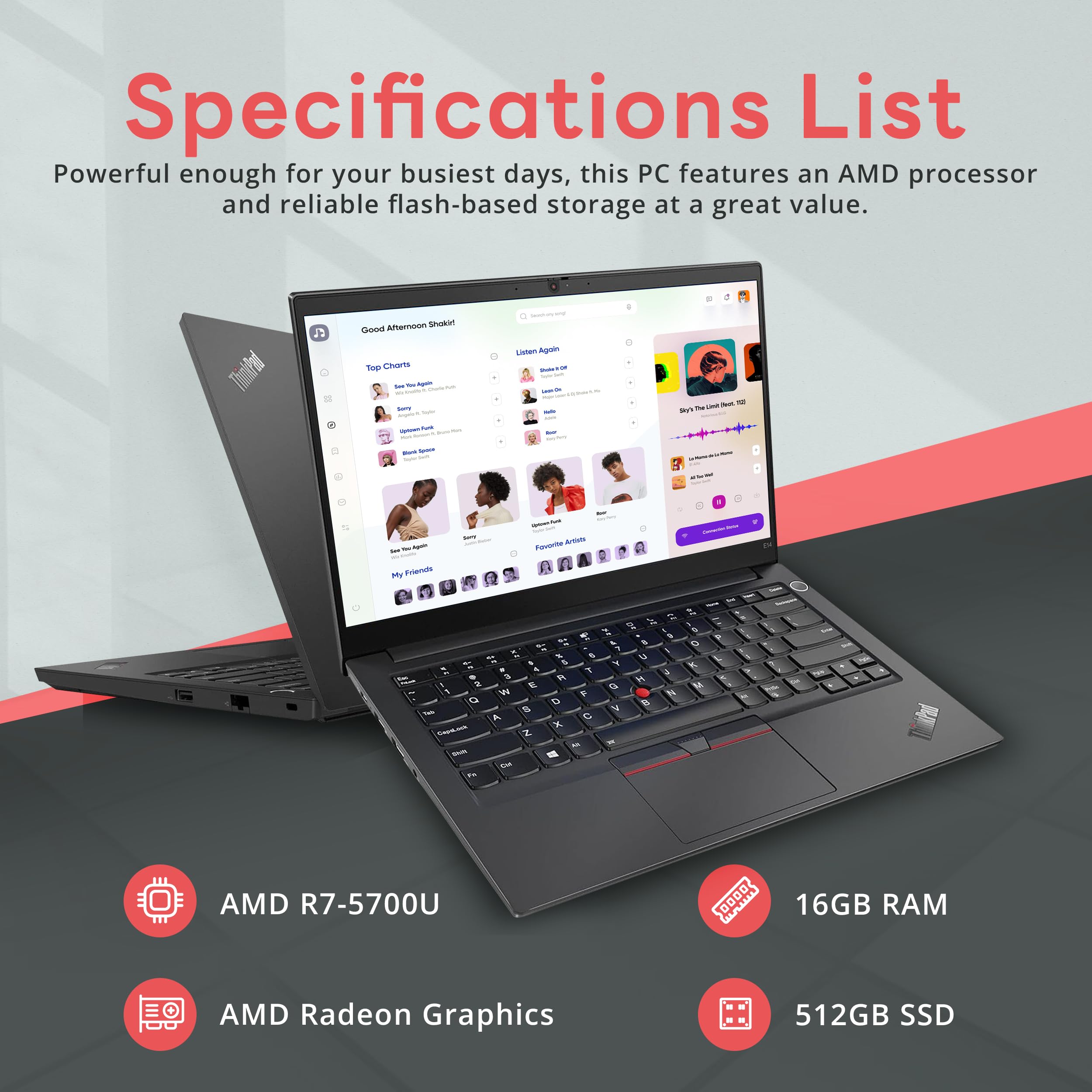 Amazon.com: Lenovo ThinkPad E14 14