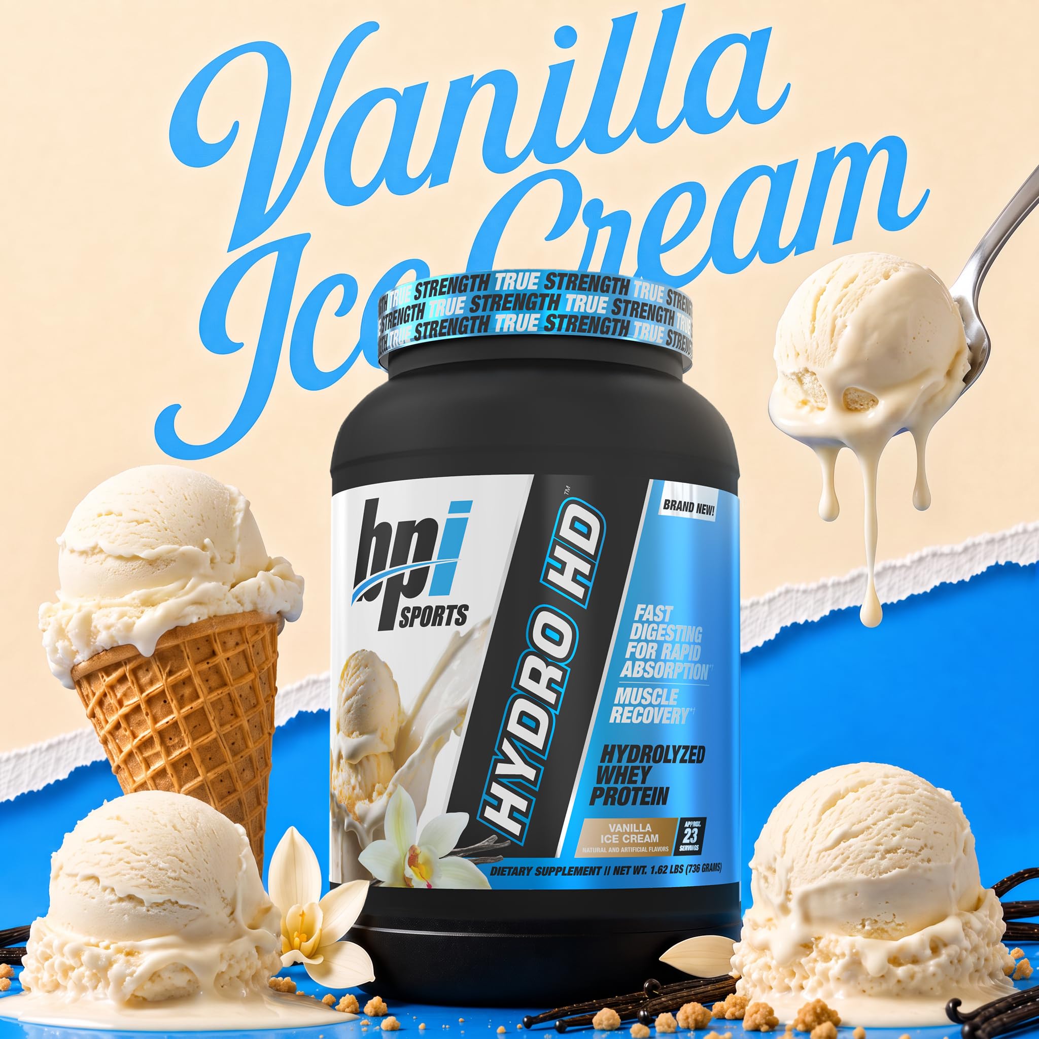 BPI Sports Hydro HD – Muscle Growth, Vanilla, 23 Servings — Amazon image 3