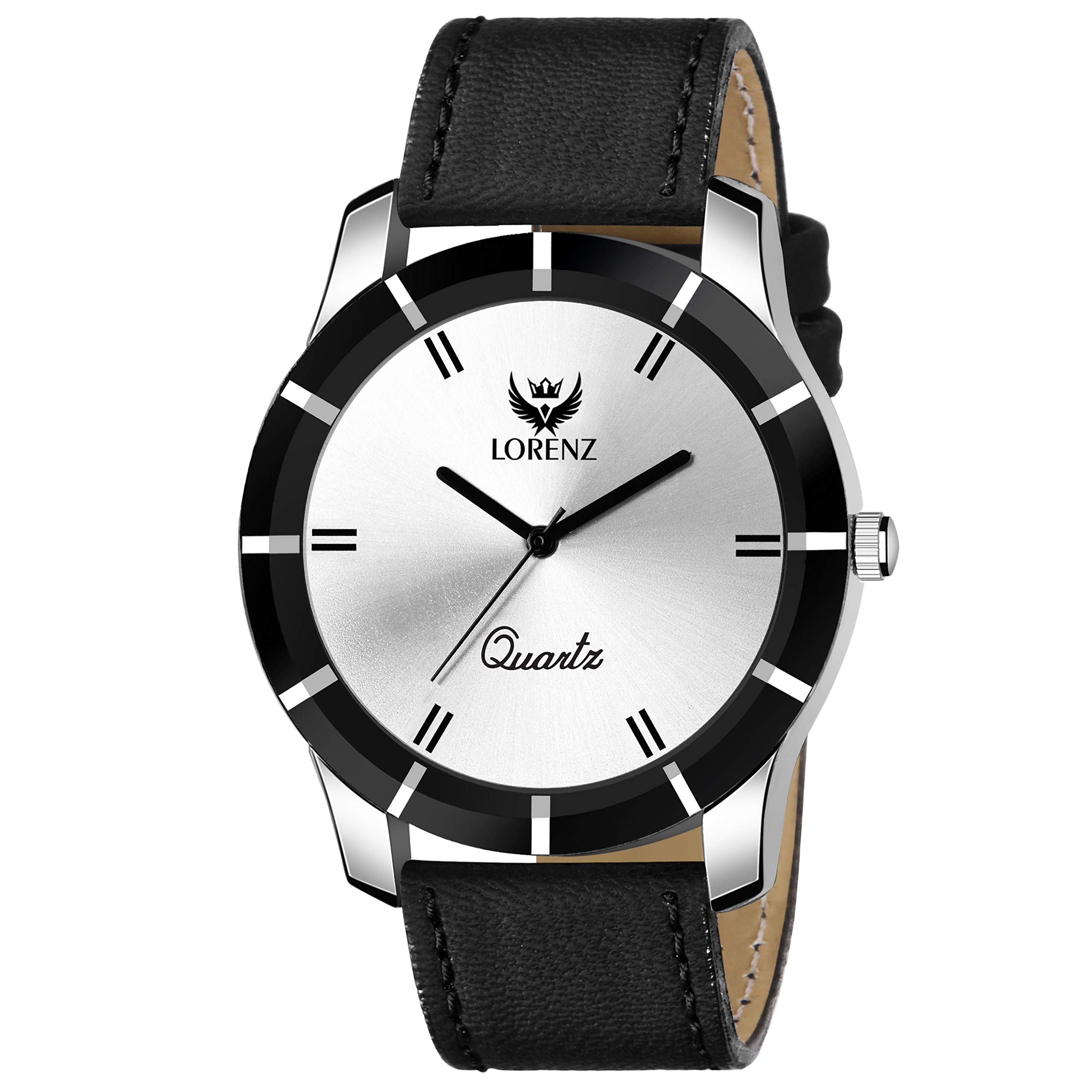 LORENZ Silver Dial Analog Watch for Men | Watch for Boys- MK-3035K (B08425VJP2) Amazon Price History, Amazon Price Tracker