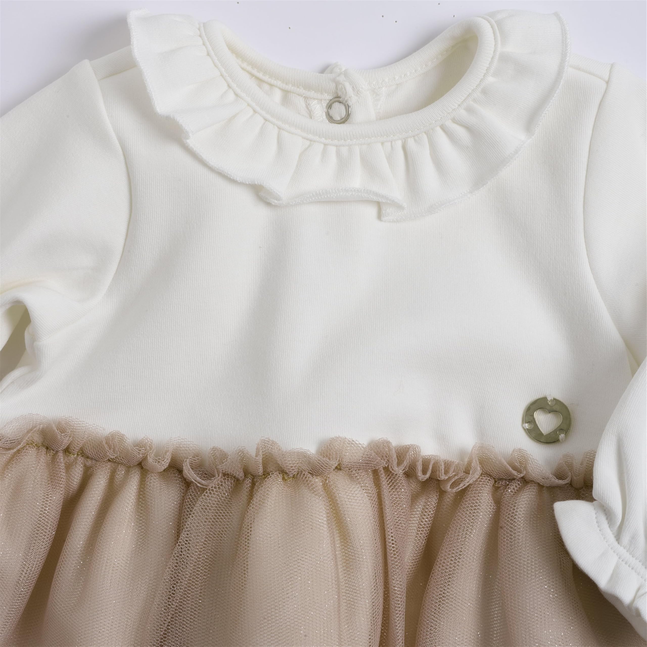 Chicco Baby - Mädchen Elegantes Kleid Langärmlig, aus Warmem und Weichem Stoff 263