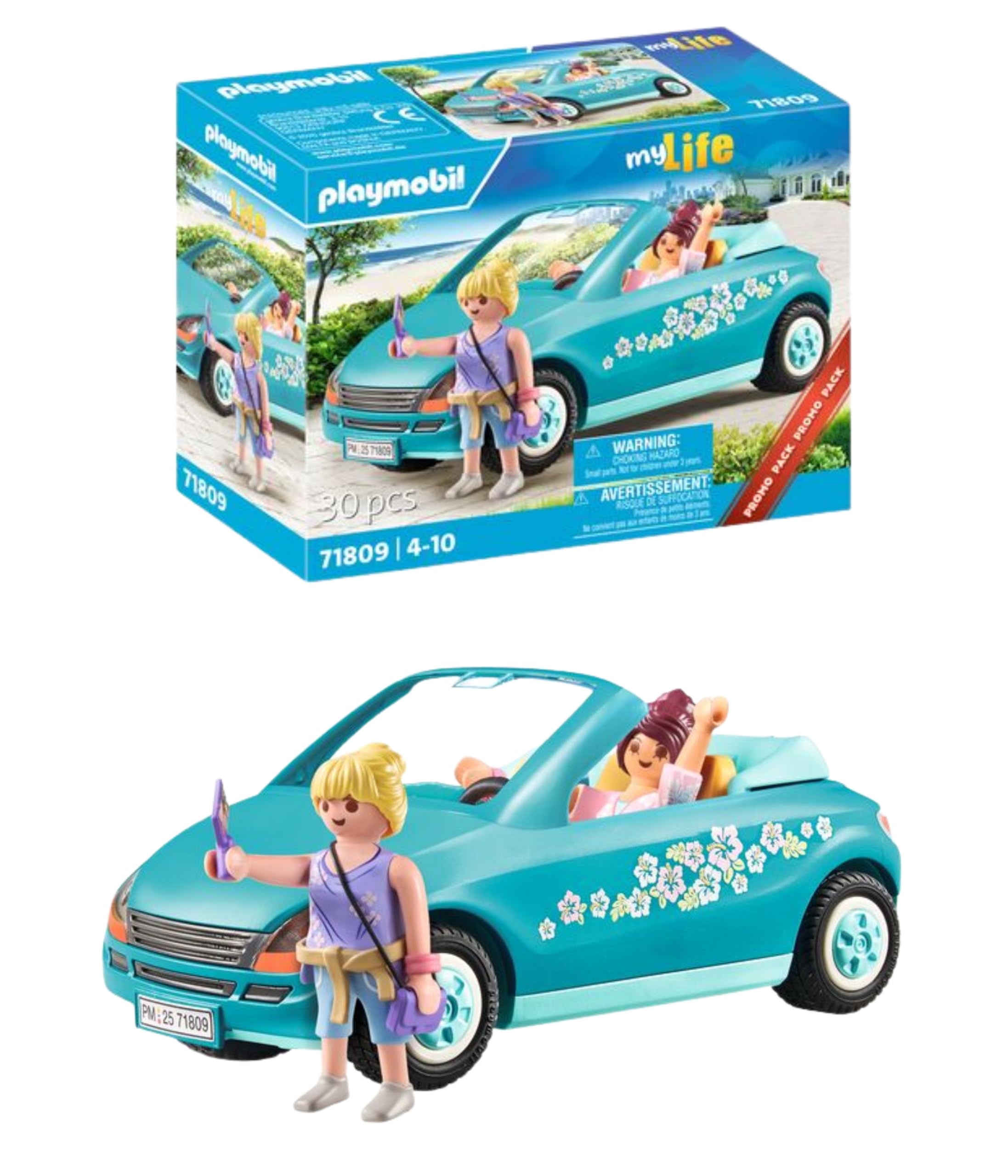 Playmobil | My Life | Convertible Adventure | Toy Car for Kids Aged 4+ | Vehicle with Figures & Accessories | Educational Toy | 71809