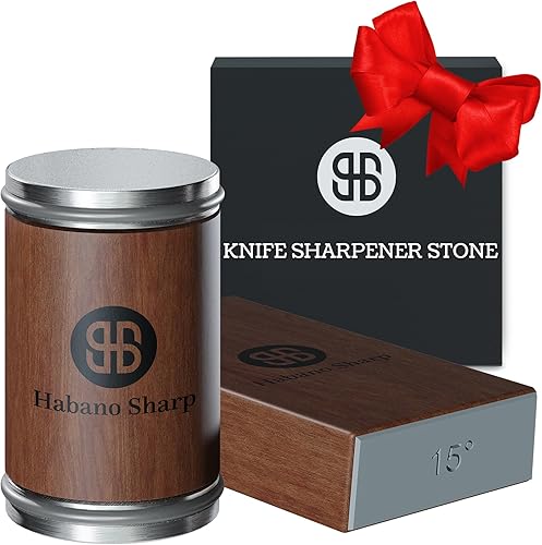 Kit de afilador de cuchillos rodantes, herramienta de afilado de diamante para acero de cualquier dureza, piedra afiladora de cuchillos con soporte