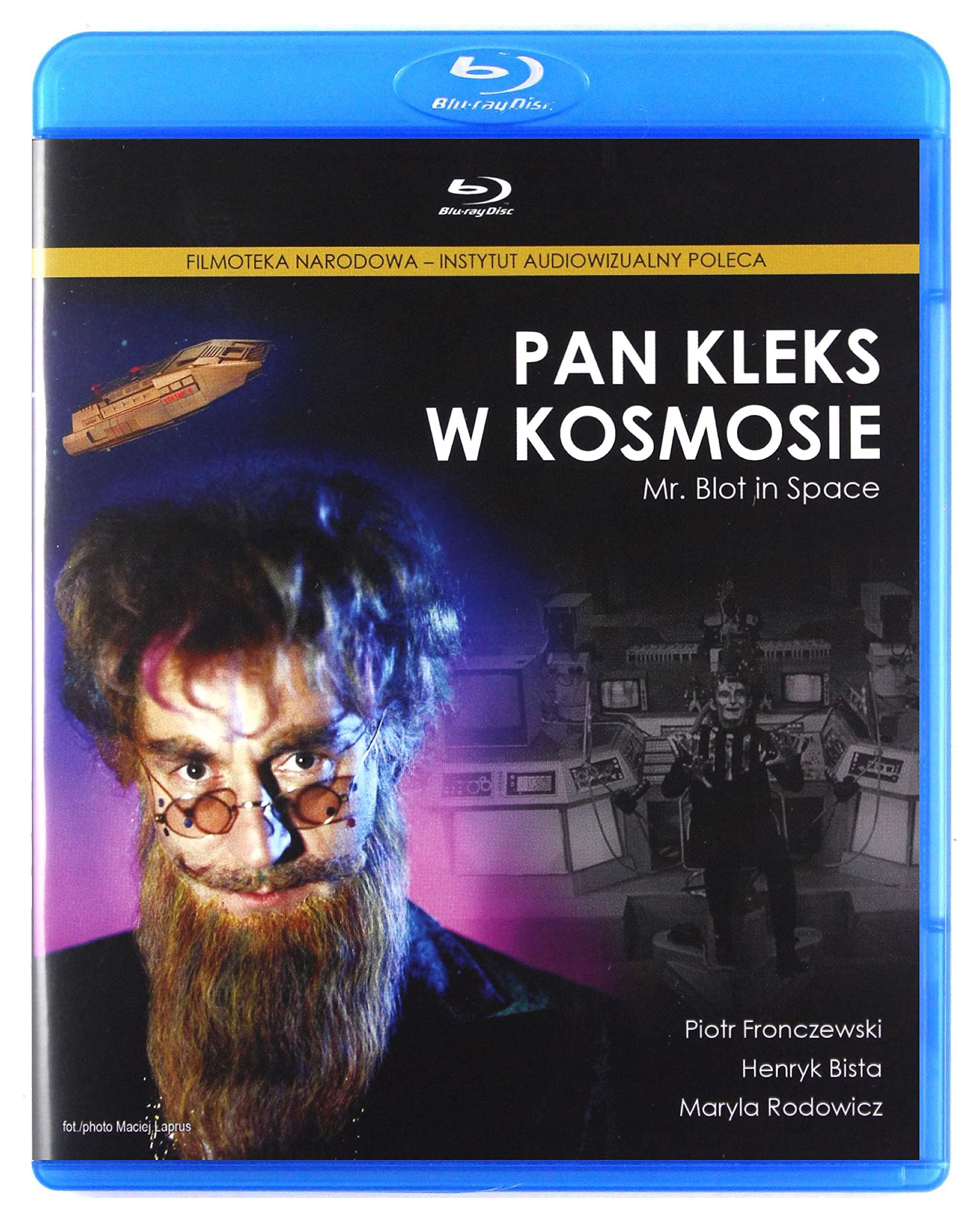 Pan Kleks w kosmosie Blu-Ray Region Free A B C English subtitles