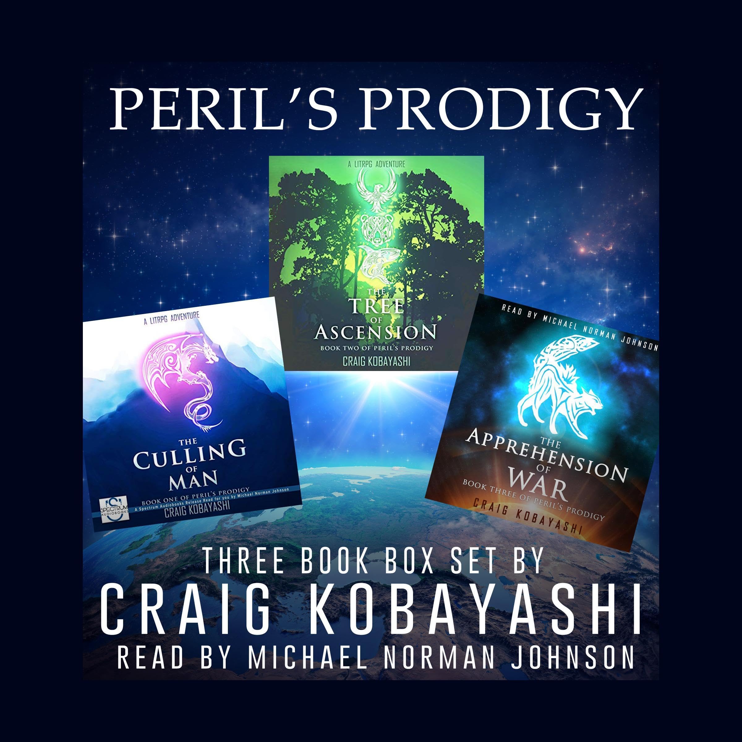 Cover art for Peril’s Prodigy, Books 1-3