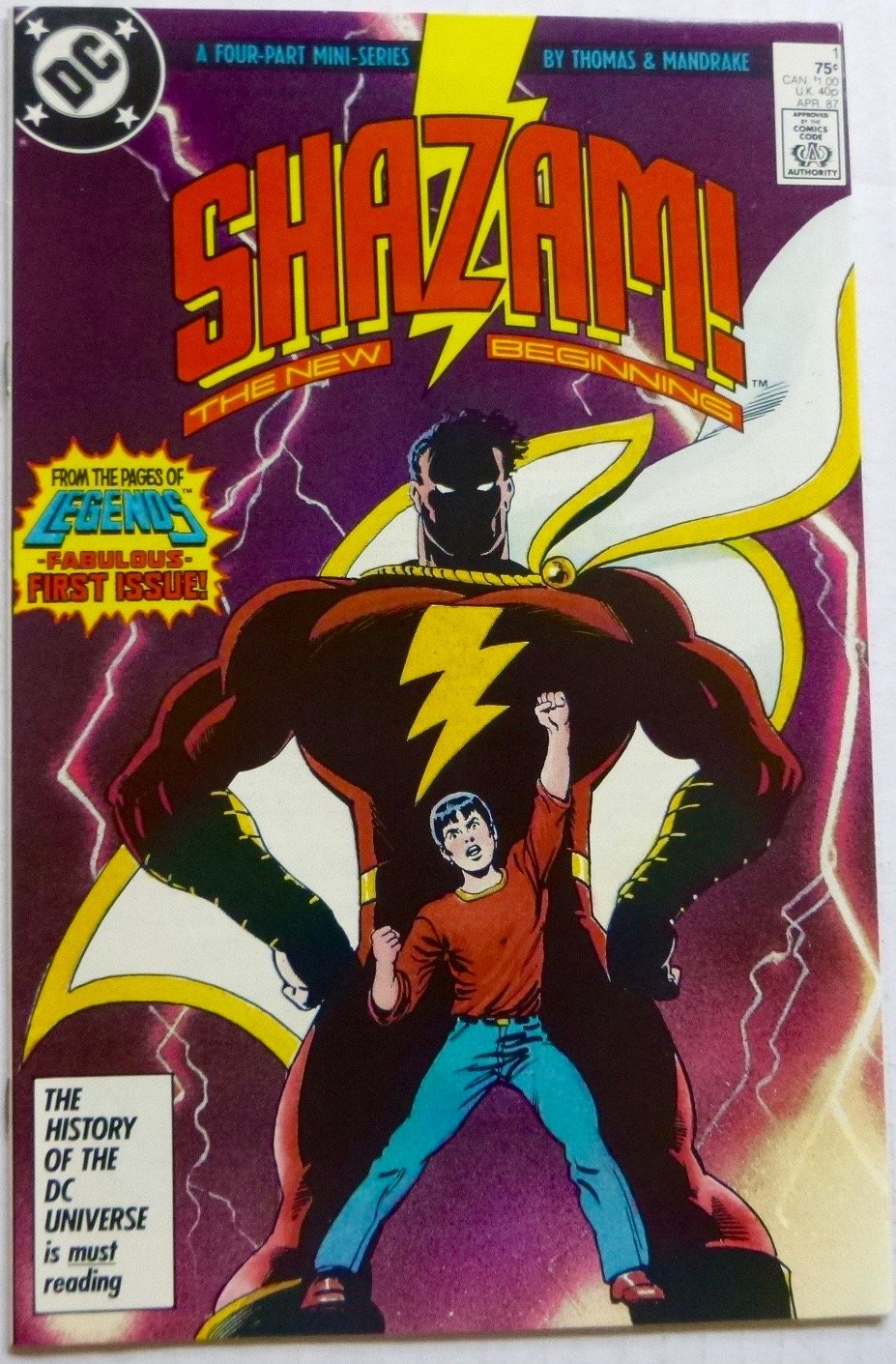 Shazam #1 the New Beginning