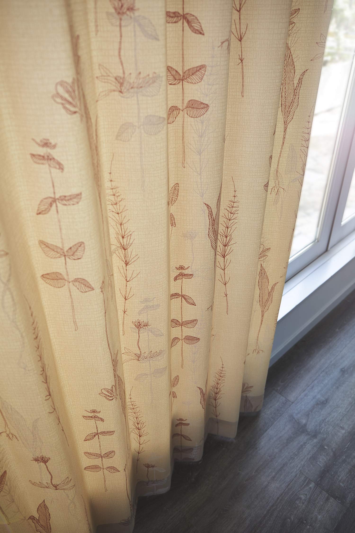 Amazon｜スミノエ(Suminoe) カーテン ブルー 幅130cm ×丈115cm