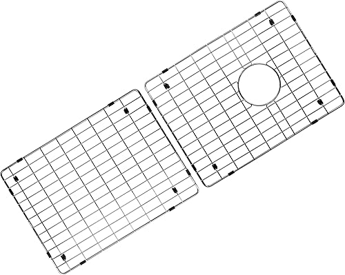 Miniatura 5 de KINGSMAN - Fregadero de cocina de acero inoxidable con borde integrado y accesorios (Galaxy Pearl Negro)