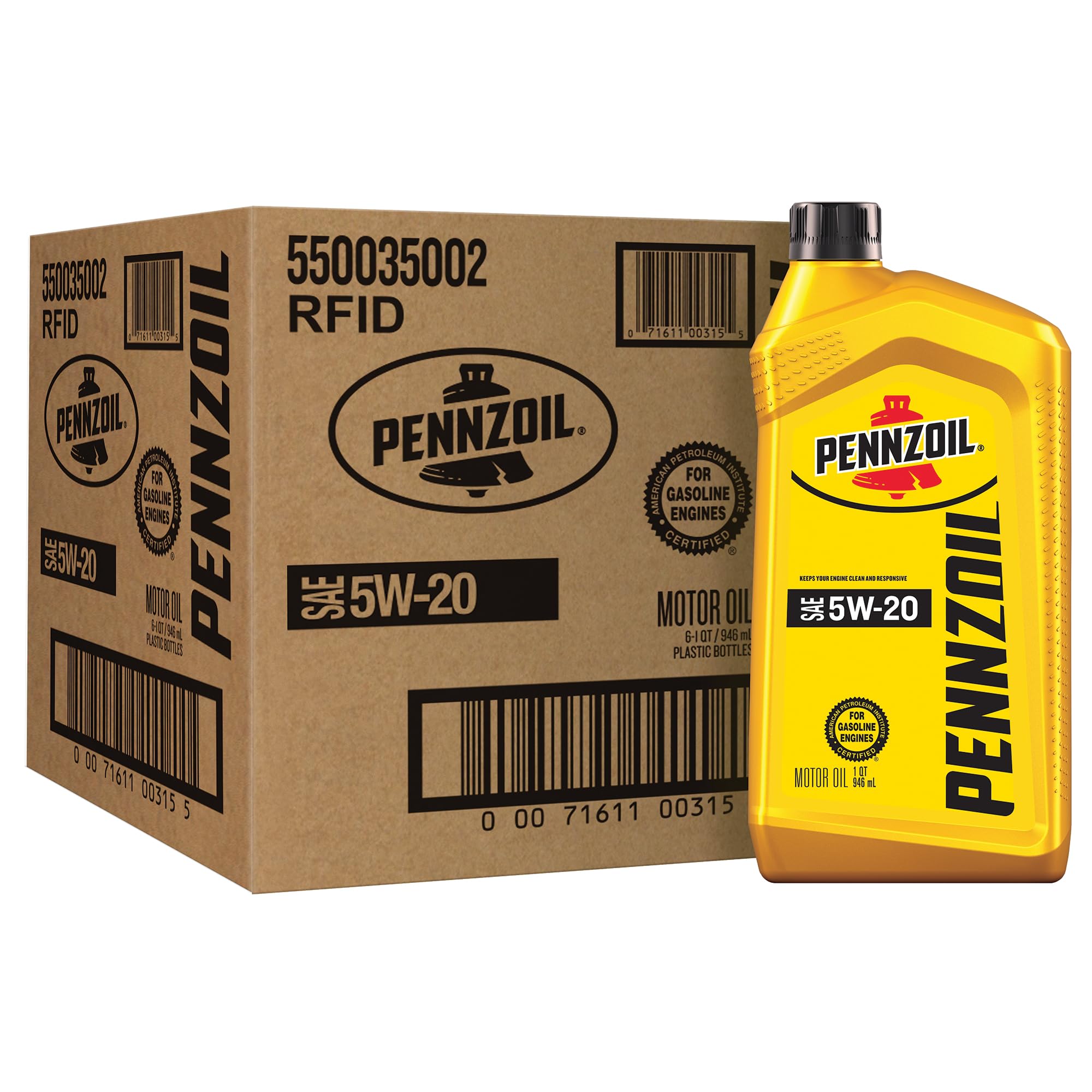 PENNZOIL ペンズオイル 20L 20W-50 プラチナム エンジンオイル | 0W-20